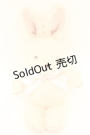 画像: Maison de FLEUR / 《Easter》ラビットチャーム  アイボリー×ピンク O-26-02-24-2009-LO-ZA-OW-OS