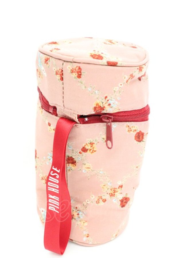 画像2: PINK HOUSE / 保冷ミニポーチ  茨ローズピンク O-26-02-24-2083-LO-ZA-IG-OS (2)