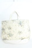 画像2: PINK HOUSE / ブルーフラワリートートバッグ  アイボリー×ブルー O-26-02-24-2095-LO-BG-IG-OS (2)