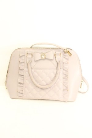 画像: axes femme POETIQUE / ビジューリボン推し活バッグ  ピンク O-26-02-24-2099-AX-BG-IG-OS