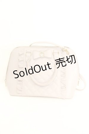 画像: axes femme POETIQUE / ビジューリボン推し活バッグ  ピンク O-26-02-24-2099-AX-BG-IG-ZT280