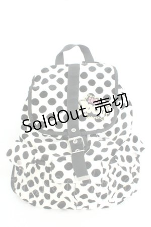 画像: Candy Stripper / ドットリュック  アイボリー O-26-02-24-2101-PU-BG-OW-ZT346