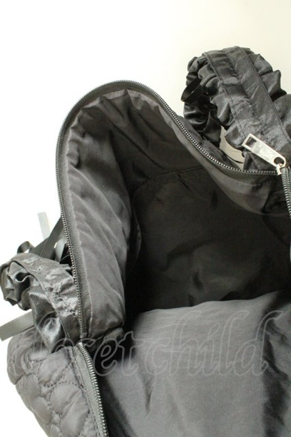 画像3: majoretty / MRハートキルトSD ショルダーバッグ  クロ O-26-02-24-2104-GO-BG-IG-OS (3)