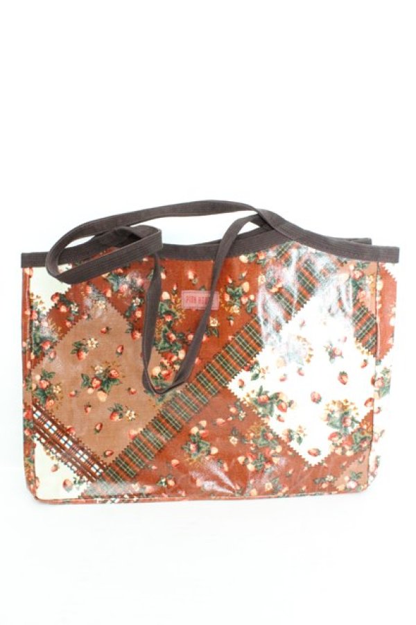 画像1: PINK HOUSE / ナイロンバッグ  ブラウン O-26-02-24-2110-LO-BG-IG-OS (1)