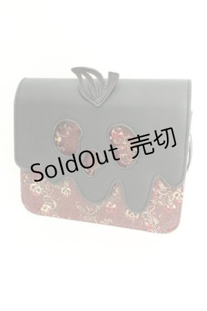 画像: ALICE and the PIRATES / Disney コラボ　白雪姫　毒りんごショルダーバッグ  クロ×ワイン O-26-02-24-2112-PA-BG-IG-ZTK015