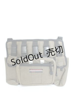 画像: ALGONQUINS / ツールショルダーバッグ  ブラウン O-26-02-24-2114-AL-BG-IG-ZTK032