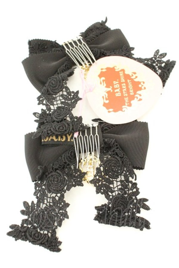 画像3: BABY,THE STARS SHINE BRIGHT / プリンセスドロップゆらゆらコーム  クロ O-26-02-24-2016-BA-ZA-OW-OS (3)