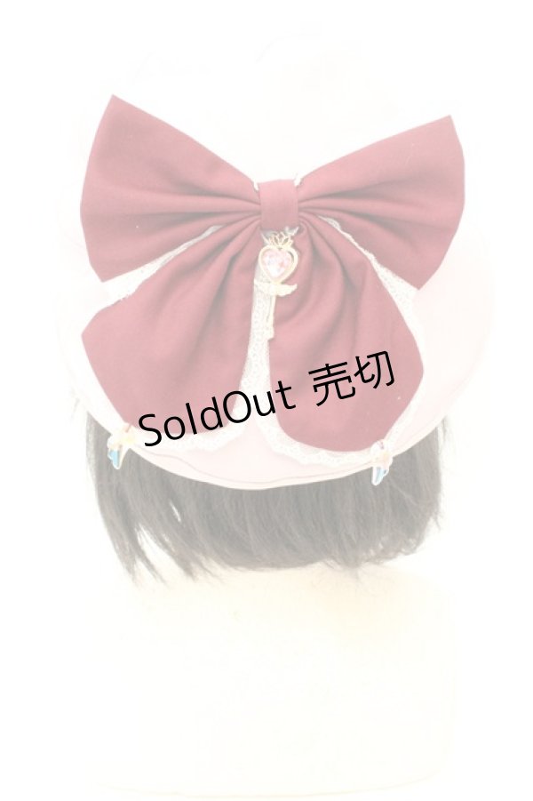 画像2: Amavel / Magical Ribbon ベレー帽  ピンク O-26-02-24-2024-CA-AC-OW-OS (2)