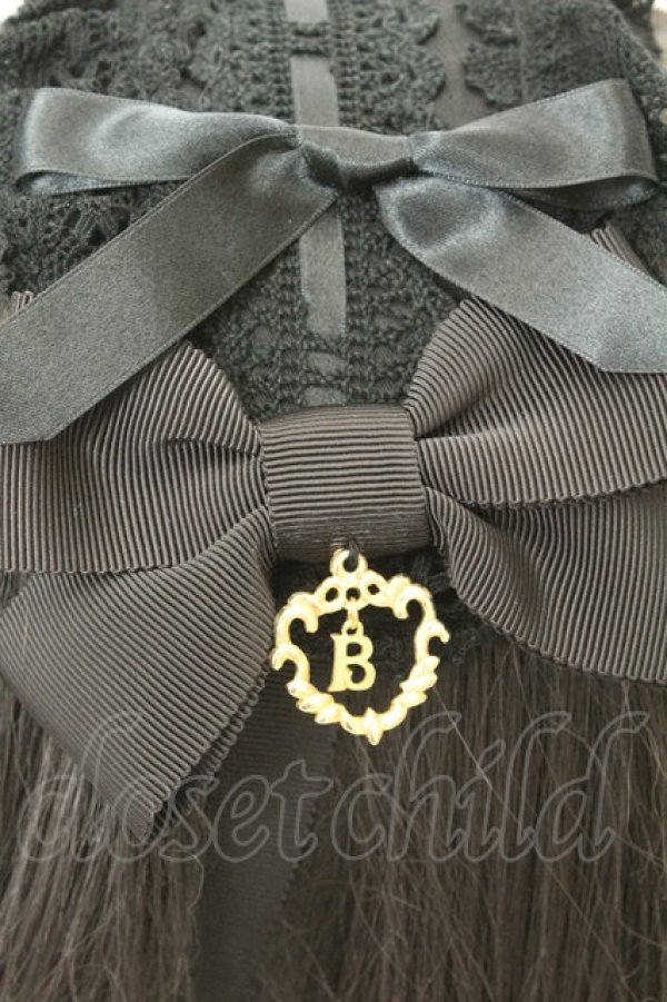 画像3: BABY,THE STARS SHINE BRIGHT / プリンセスドロップヘッドドレス  クロ O-26-02-24-2031-BA-AC-OW-OS (3)