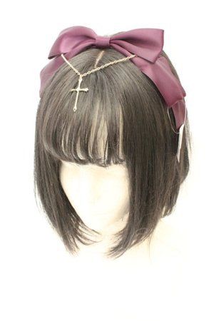 画像: Amavel / Croix et Cercueilカチューシャ  パープル O-26-02-24-2033-CA-AC-OW-OS