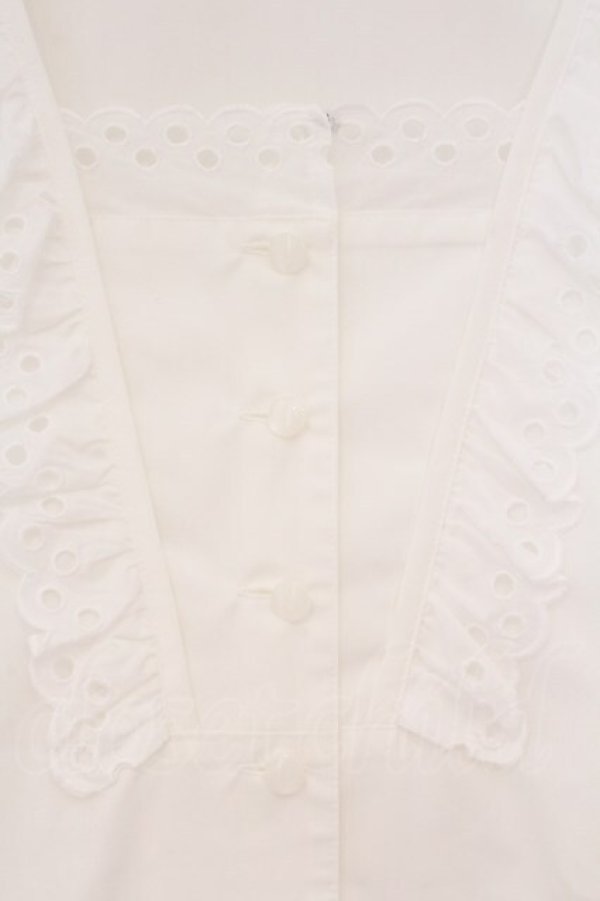 画像2: MILK / Fairy ブラウス  シロ O-26-02-24-003-ML-BL-OW-OS (2)