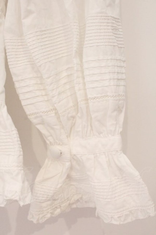 画像3: PINK HOUSE / フリルタックブラウスカーディガン【お直しあり】  シロ O-26-02-24-026-LO-BL-IG-OS (3)