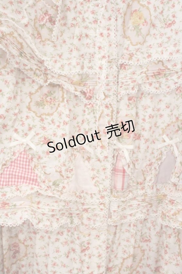 画像2: PINK HOUSE / フェリーチェ 柄 パッチワークスカート【お直しあり】  ピンク O-26-02-26-048-LO-SK-IG-OS (2)