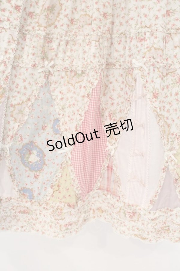 画像4: PINK HOUSE / フェリーチェ 柄 パッチワークスカート【お直しあり】  ピンク O-26-02-26-048-LO-SK-IG-OS (4)