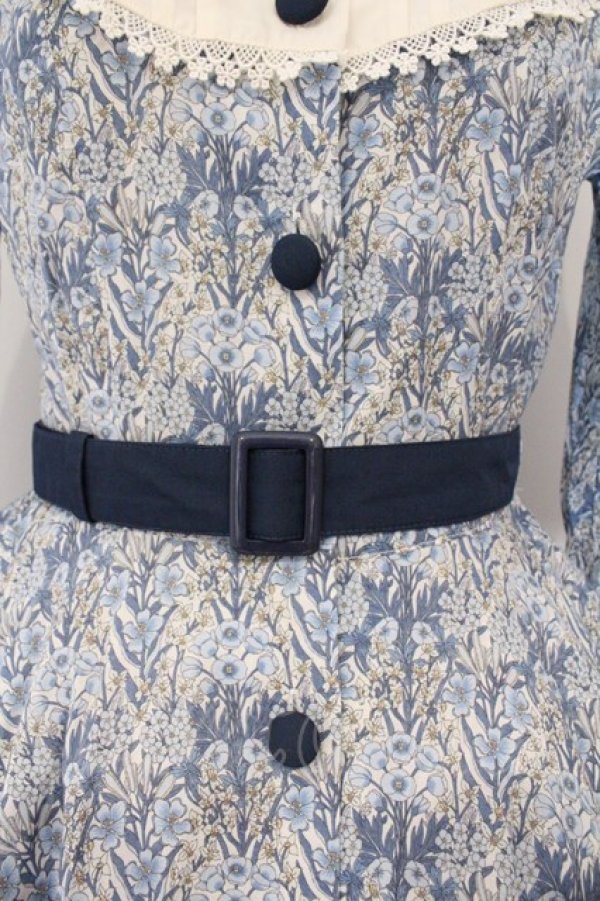 画像3: Innocent World / 英国の花園ワンピース M ブルー O-26-02-26-057-IW-OP-IG-OS (3)