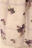画像4: Melody BasKet / Violet laceスクエアカラーワンピース M ラベンダー O-26-02-26-061-LO-OP-IG-OS (4)