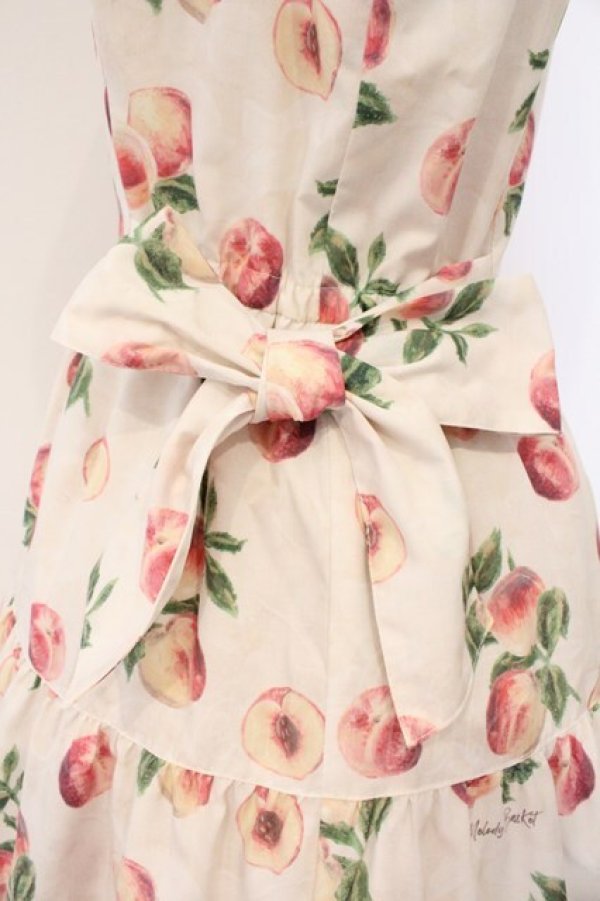 画像4: Melody BasKet / Peach Artジャンパースカート M アイボリー O-26-02-26-062-LO-OP-IG-OS (4)