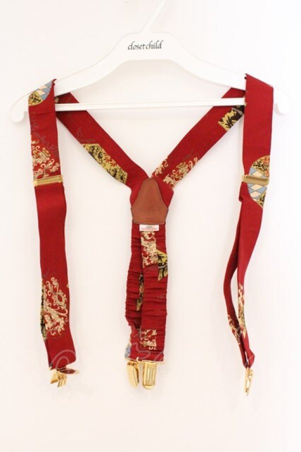 画像1: MEN'S KANEKO ISAO / サスペンダー  アカ O-26-02-26-063-0-ZA-IG-OS (1)