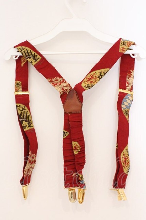 画像3: MEN'S KANEKO ISAO / サスペンダー  アカ O-26-02-26-063-0-ZA-IG-OS (3)