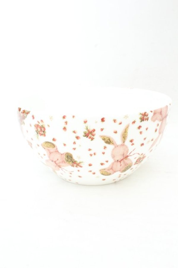 画像1: PINK HOUSE / アーカイブプリントカフェオレボール  ギンガムうさぎ O-26-02-26-1004-LO-ZA-IG-OS (1)