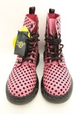 画像2: Dr.Martens （Getta Grip） / PASCAL 8ホールブーツ UK4 ピンクドット O-26-02-26-1046-PU-SH-OW-OS (2)