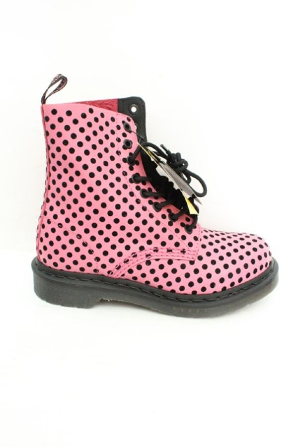 画像7: Dr.Martens （Getta Grip） / PASCAL 8ホールブーツ UK4 ピンクドット O-26-02-26-1046-PU-SH-OW-OS (7)