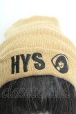 画像2: HYSTERIC GLAMOUR / ヒスガールニットキャップ F キャメル O-26-02-26-1048-PU-ZA-YM-OS (2)