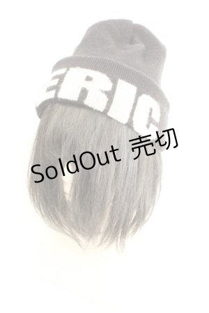 画像: HYSTERIC GLAMOUR / ロゴニットキャップ F ブラック O-26-02-26-1049-PU-ZA-YM-ZTK037