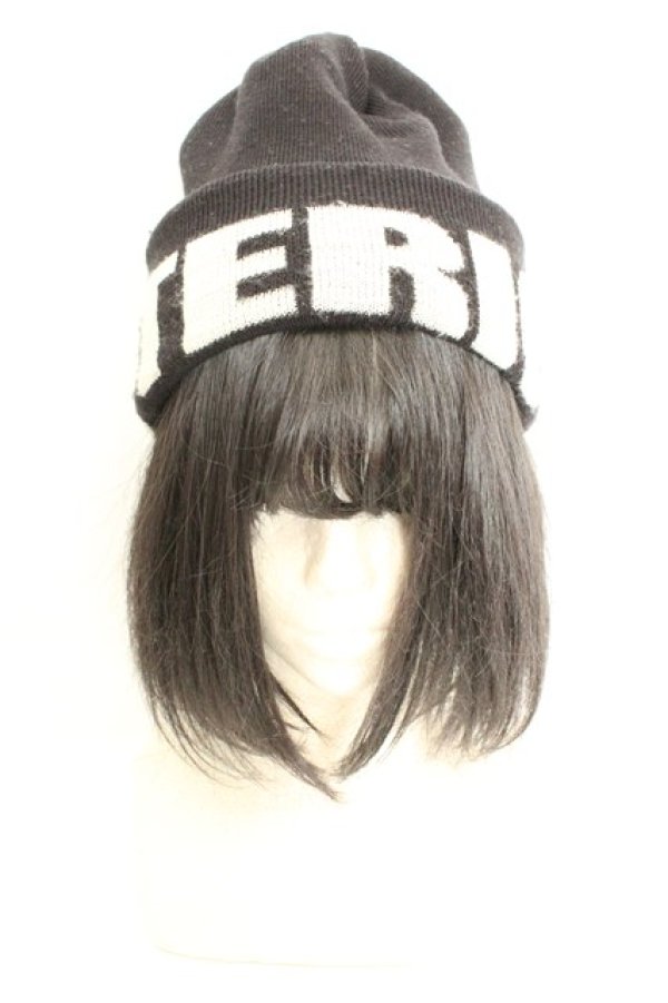 画像2: HYSTERIC GLAMOUR / ロゴニットキャップ F ブラック O-26-02-26-1049-PU-ZA-YM-OS (2)