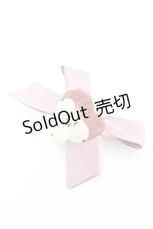 画像: PINK HOUSE / パンジーコサージュ2WAYミニブローチ  ラベンダー O-26-02-26-1053-LO-AC-OW-OS