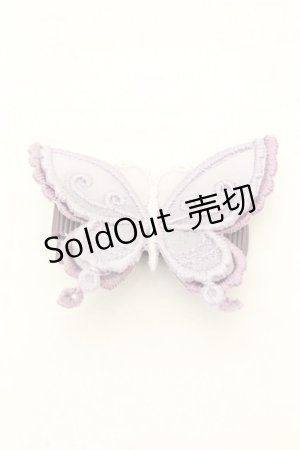 画像: abilletage / バタフライクリップ  ラベンダー O-26-02-26-1059-GO-AC-OW-OS