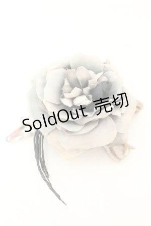 画像: WONDERFUL WORLD / フラワーコサージュぱっちんピン  - O-26-02-26-1008-LO-AC-IG-OS