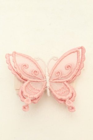 画像: abilletage / バタフライクリップ  ピンク O-26-02-26-1065-GO-AC-OW-OS