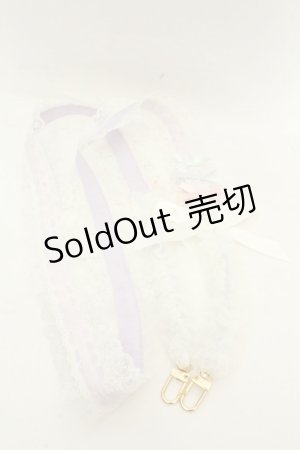 画像: merletage vintage / レースとリボンを纏うスマホショルダー  ラベンダー O-26-02-26-1068-PU-ZA-OW-OS