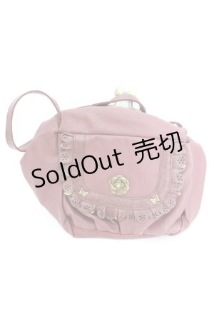 画像: axes femme / ガマグチアウトポケットバッグ  ワイン O-26-02-26-1071-AX-BG-OW-ZT0227O