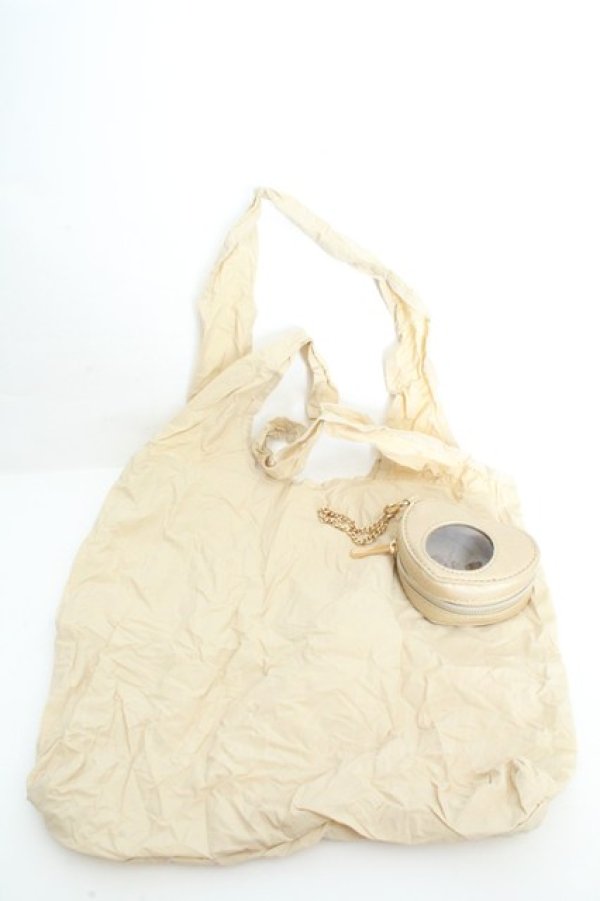 画像3: m petit by misako / ハートエコバッグ  ゴールド O-26-02-26-1075-LO-BG-OW-OS (3)