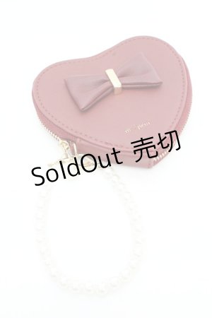 画像: m petit by misako / ハート型コインケース  アカ O-26-02-26-1077-LO-ZA-OW-ZTK015