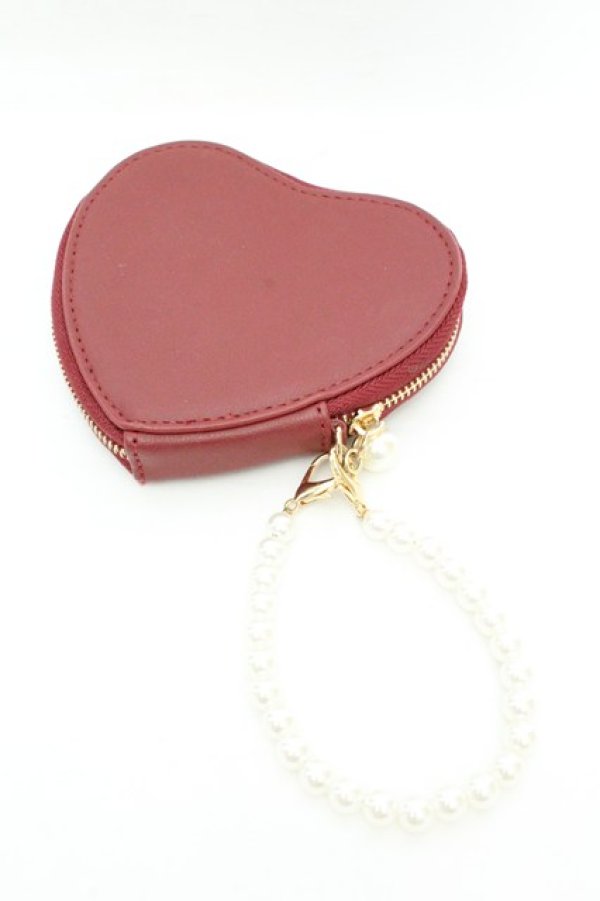 画像2: m petit by misako / ハート型コインケース  アカ O-26-02-26-1077-LO-ZA-OW-OS (2)