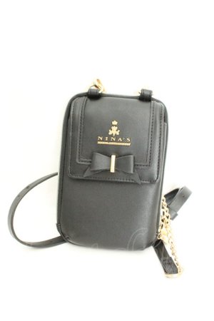 画像: m petit by misako / NINA′Sスマホショルダーバッグ  クロ O-26-02-26-1080-LO-BG-OW-OS