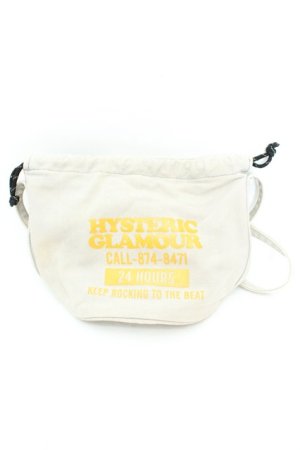 画像: HYSTERIC GLAMOUR / バケットクロスボディバッグ  アイボリーｘイエロー O-26-02-26-1088-PU-BG-YM-OS