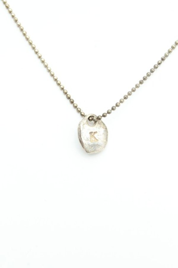 画像1: KANEKO ISAO / Kロゴネックレス  シルバー O-26-02-26-1011-EL-AC-IG-OS (1)