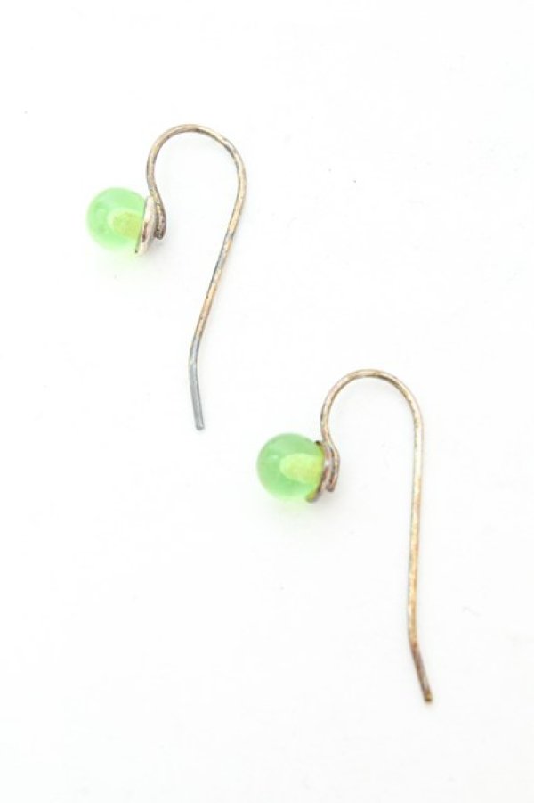 画像2: KANEKO ISAO / クリアストーンピアス  グリーン O-26-02-26-1016-EL-AC-IG-OS (2)