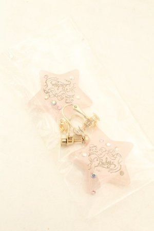 画像: BABY,THE STARS SHINE BRIGHT / Kira Kira Halloweenイヤリング  ピンク O-26-02-26-1029-BA-BL-OW-OS