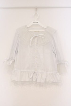 画像: Melody BasKet / Alice in Melodylandブラウス  シロ O-26-02-26-068-LO-BL-IG-OS