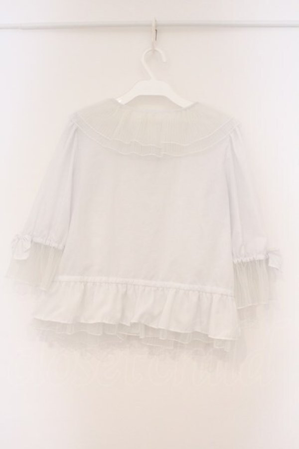 画像4: Melody BasKet / Alice in Melodylandブラウス  シロ O-26-02-26-068-LO-BL-IG-OS (4)