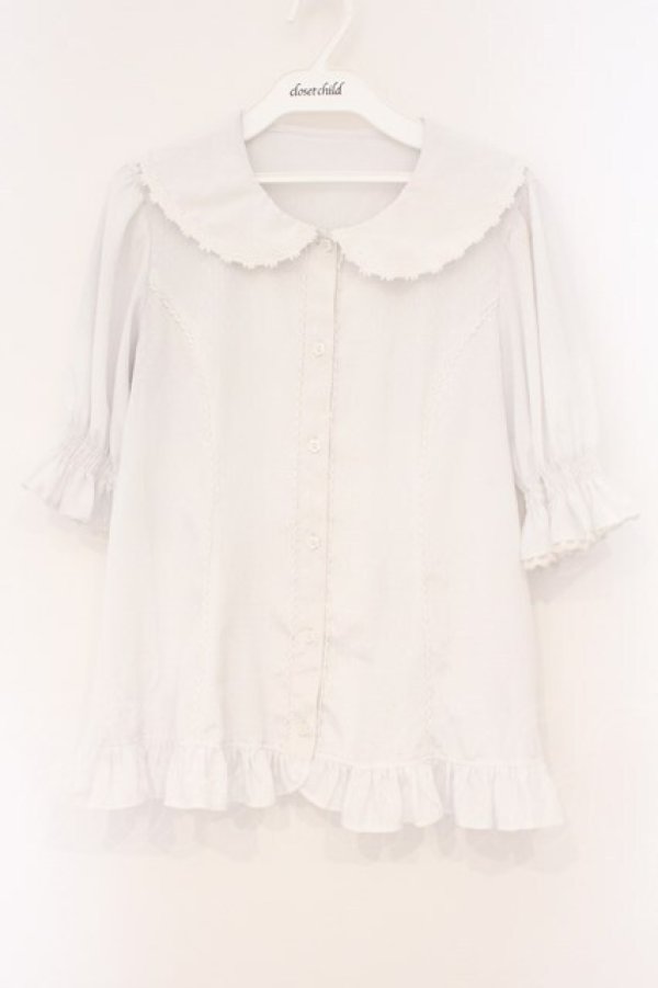 画像1: Angelic Pretty / Margaretブラウス  オフシロ O-26-02-26-070-AP-BL-IG-OS (1)