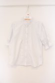 画像1: Fi.n.t / レースピンタック使い半袖ブラウス  シロ O-26-02-26-077-CA-BL-IG-OS (1)