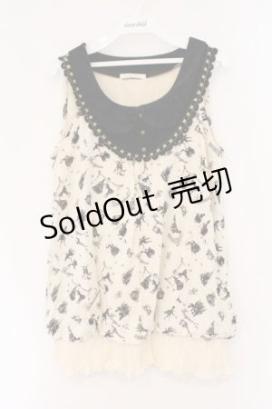 画像: axes femme / メルヘンptチュニック  アイボリー O-26-02-26-081-AX-TO-IG-OS