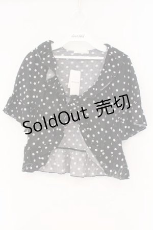 画像: axes femme / ドットボレロ M クロ O-26-02-26-002-AX-TO-IG-OS