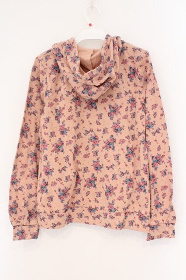 画像2: axes femme / 小花柄パーカー M ピンク O-26-02-26-024-AX-TO-IG-OS (2)